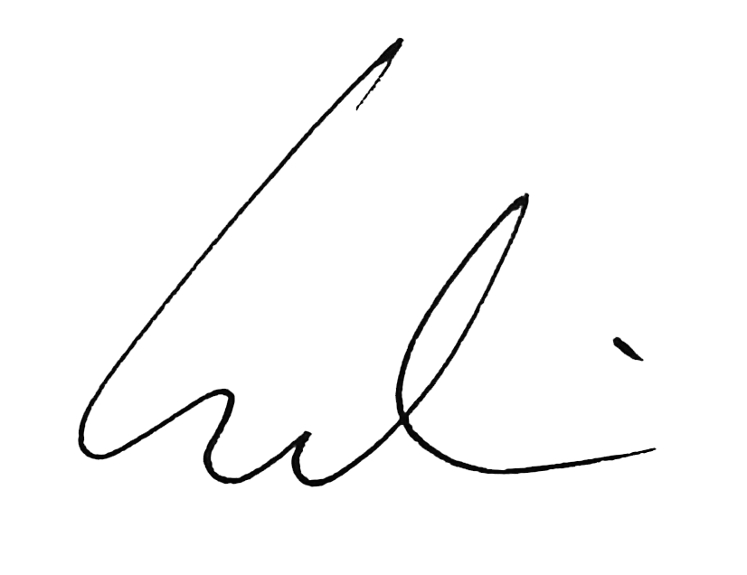 signature of Chief Executive